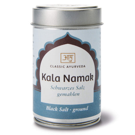 Kala Namak, Schwarzes Steinsalz, 80 g - YOGISHOP