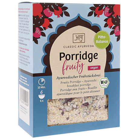 Bio Porridge fruchtig, Pitta, 480 g - AYURDEVA