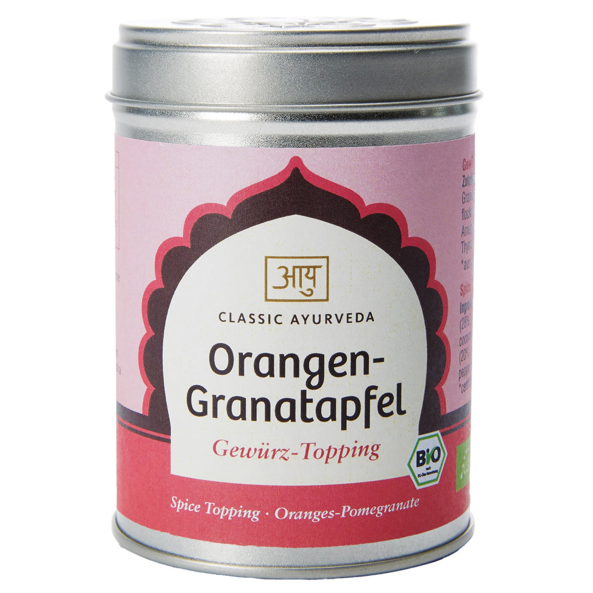 Bio Orangen-Granatapfel Gewürz-Topping, 70 g