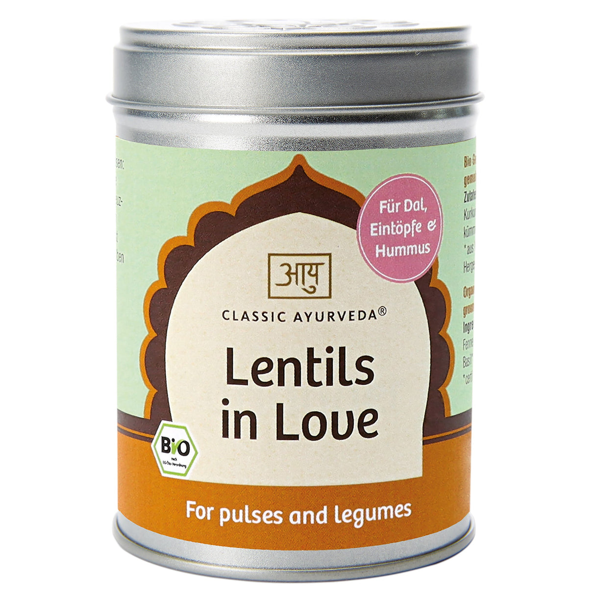 Organic Lentils in Love, 80 g