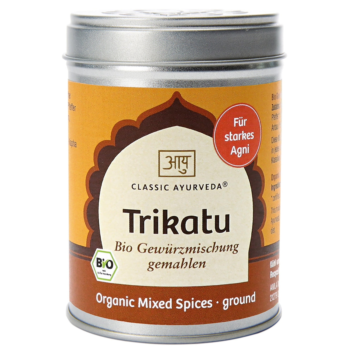 Organic Trikatu spice mix, 80 g