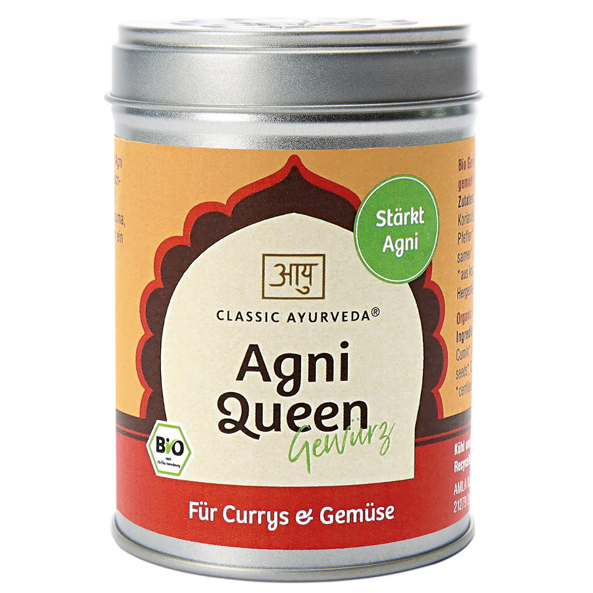 Organic Agni Queen spice mix, 80 g