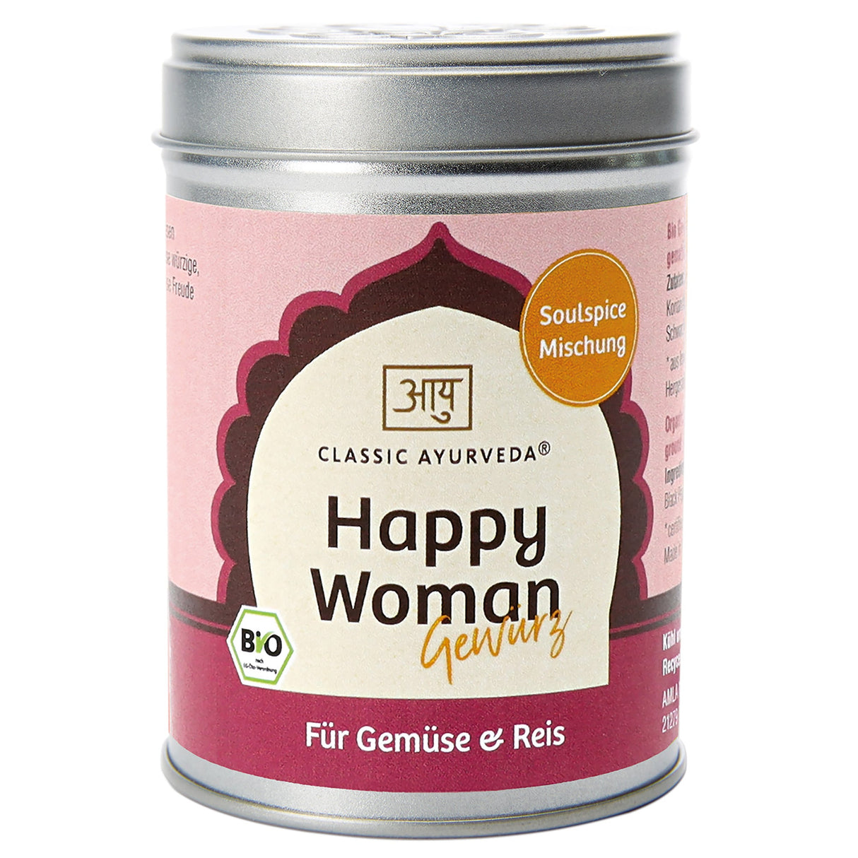 Organic Happy Woman Spice, 80 g