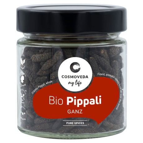 Bio Pippali (langer Pfeffer) - ganz, 100 g - AYURDEVA