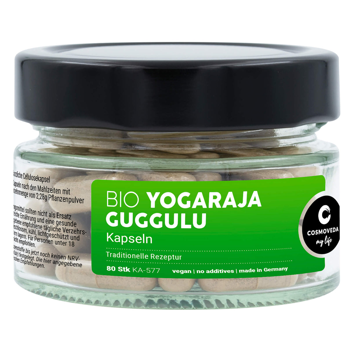 Bio Yogaraja Guggulu, 80 Kapseln - YOGISHOP