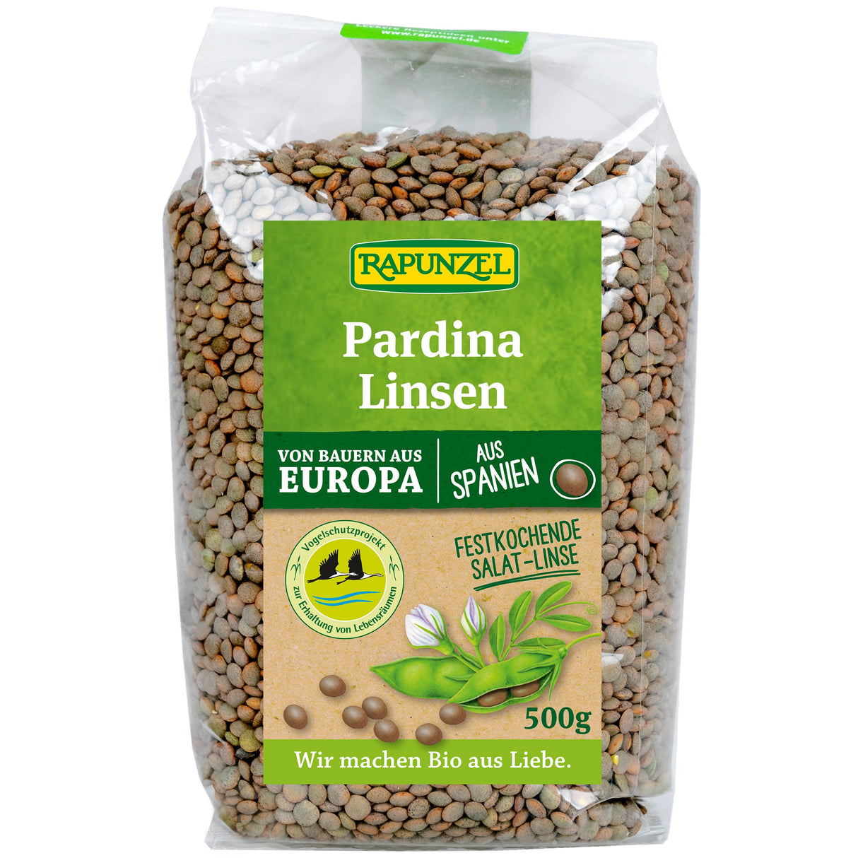 Bio Pardina Linsen, 500 g - YOGISHOP