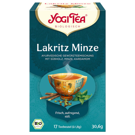 Bio Lakritz Minze Teemischung, 30,6 g - YOGISHOP