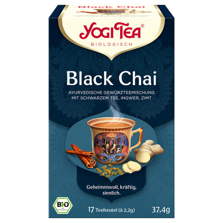 Bio Black Chai Teemischung, 37,4 g - YOGISHOP