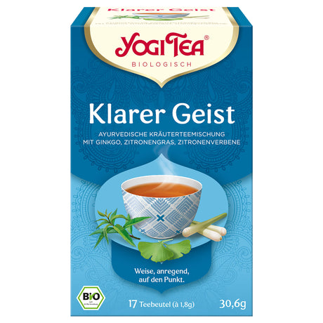 Bio Klarer Geist Teemischung, 30,6 g - YOGISHOP