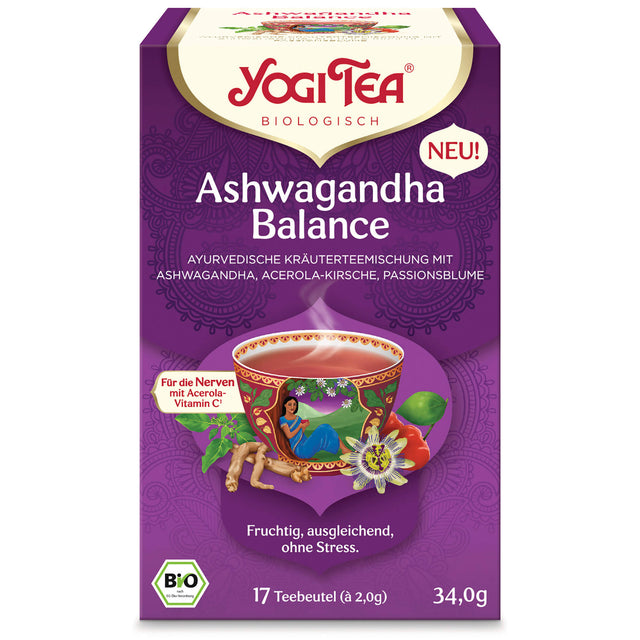 Bio Ashwagandha Balance Teemischung, 32,3 g - YOGISHOP