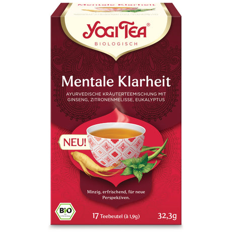 Bio Mentale Klarheit Teemischung, 32,3 g - YOGISHOP