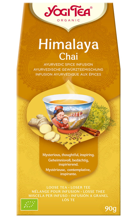 Bio Himalaya Chai lose Teemischung, 90 g - YOGISHOP