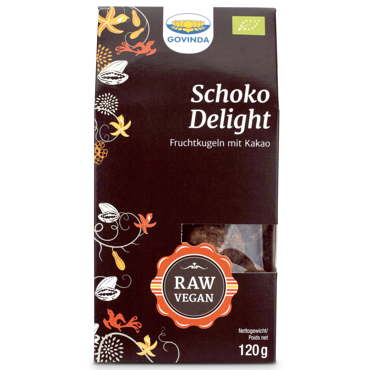 Bio Schoko-Delight-Kugeln, 120 g - YOGISHOP