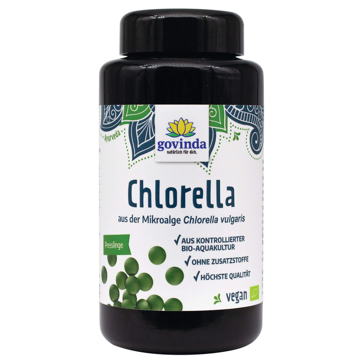 Bio Chlorella Presslinge, 180 g - YOGISHOP