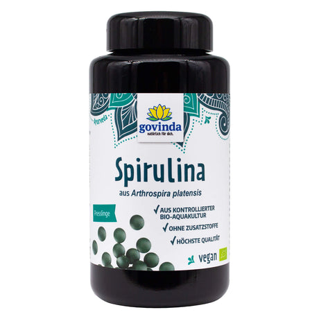 Bio Spirulina Presslinge, 180 g - AYURDEVA