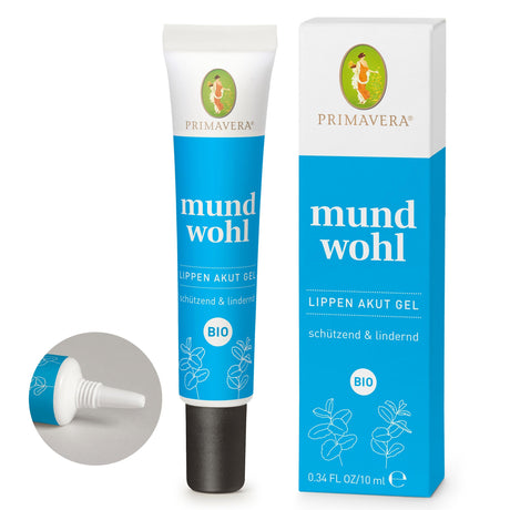 Bio Mundwohl Lippen Akut Gel, 10 ml - AYURDEVA