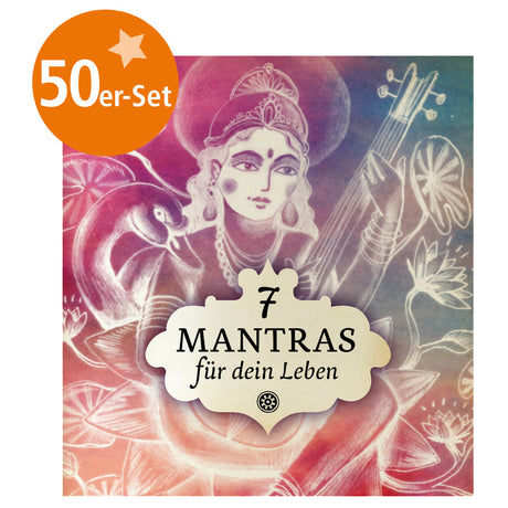 50er Set Mini-Heft - 7 Mantras für dein Leben - YOGISHOP