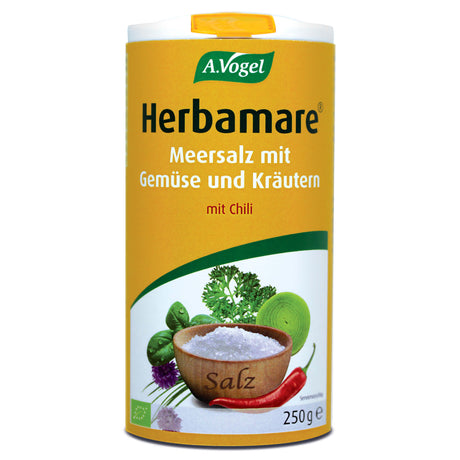 Bio Herbamare Spicy Kräutersalz (mit Chili), 250 g