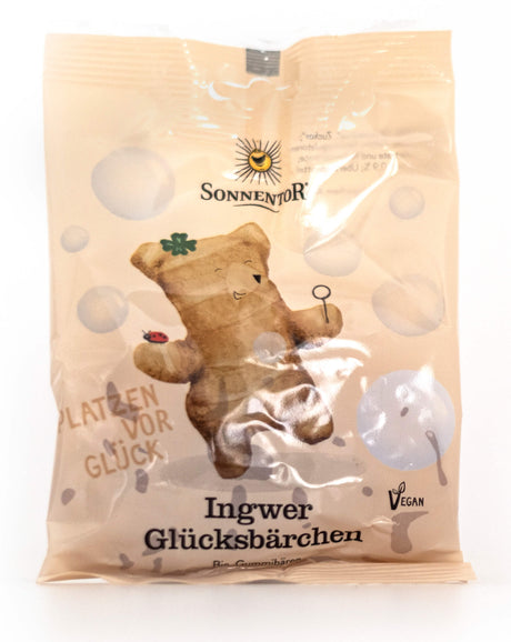 Bio Ingwer Glücksbärchen, 100 g - YOGISHOP