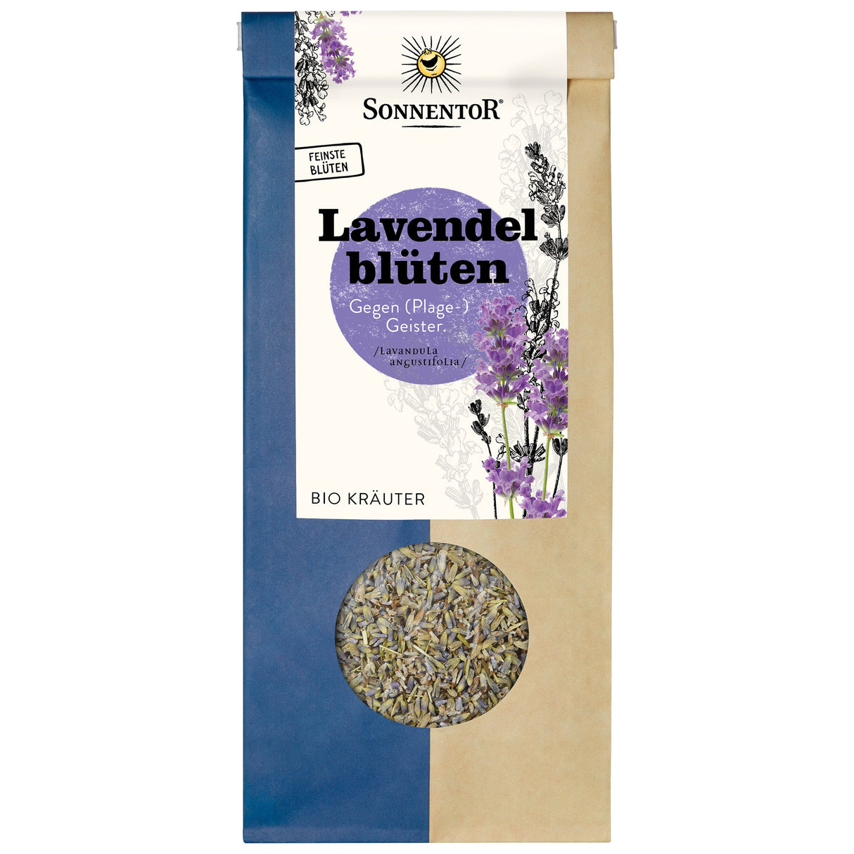 Organic lavender blossom tea loose, 70 g