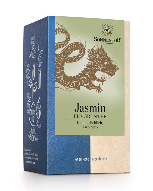 Bio Grüntee Jasmin Btl., 20 g