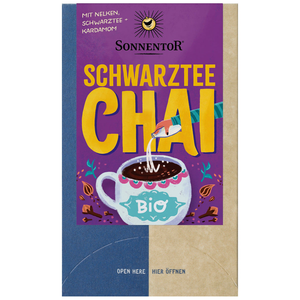 Organic Black Tea Chai Tea Blend, 32.4 g