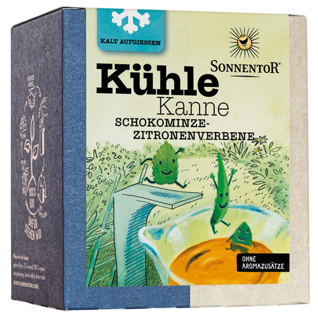 Bio Kühle Kanne Schokominze Zitronenverbene Tee, 16 x 2 g - YOGISHOP