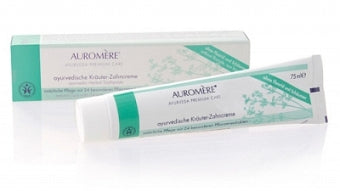 Auromère ayurvedische Kräuterzahncreme, 75 ml - YOGISHOP