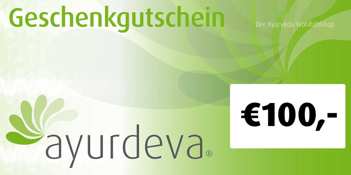 AYURDEVA-Geschenkgutschein - AYURDEVA