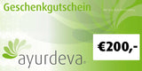 AYURDEVA-Geschenkgutschein - AYURDEVA