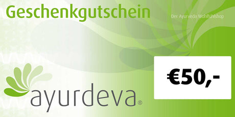 AYURDEVA-Geschenkgutschein - AYURDEVA