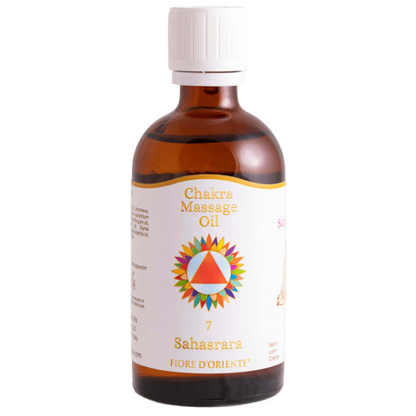 Kronen-Chakra Massage Öl, 100 ml - AYURDEVA