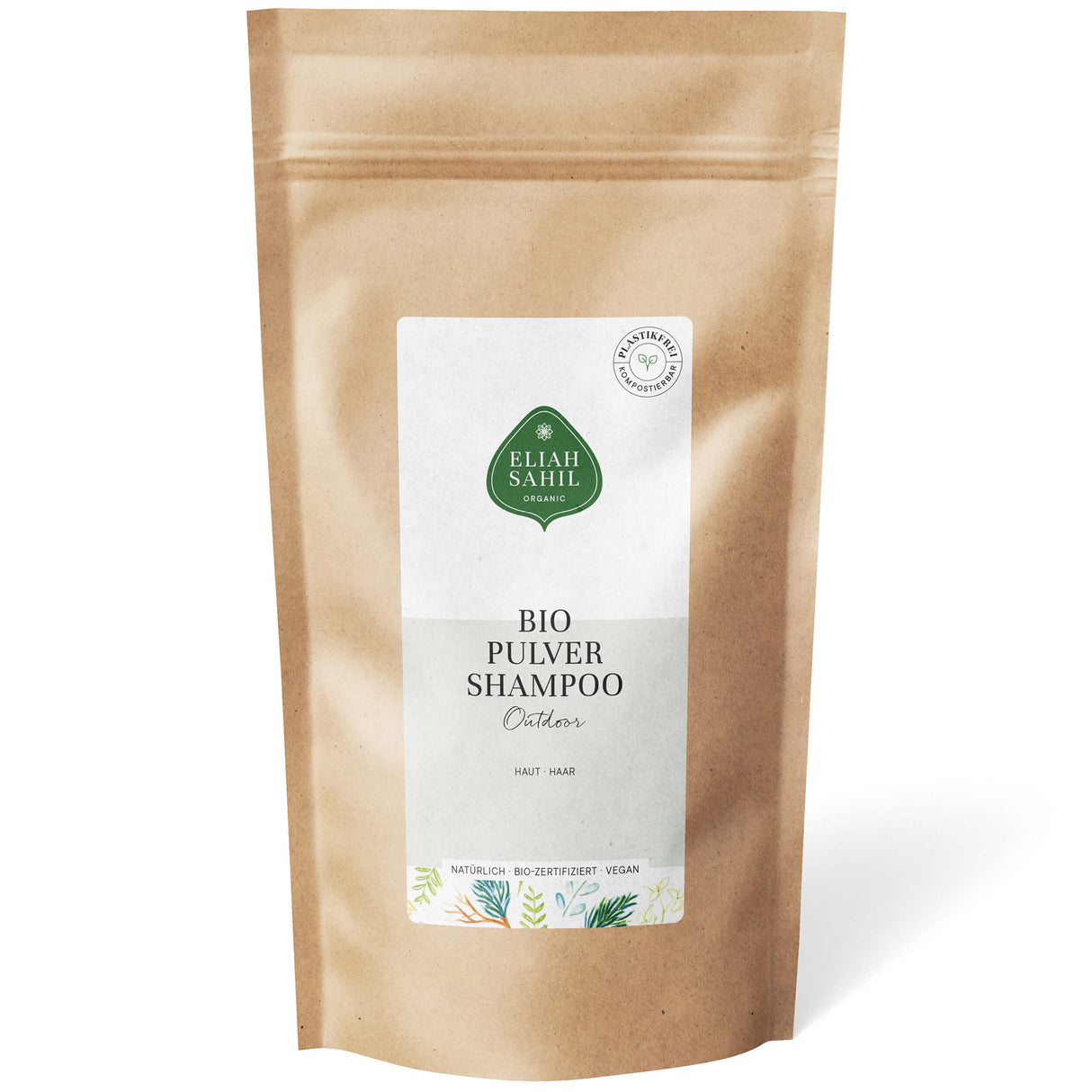 Bio Outdoor Shampoo Powder - Hair & Body, eco refill-bag, 250 g