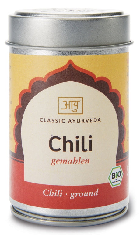 Bio Chili (gemahlen), 50 g - AYURDEVA