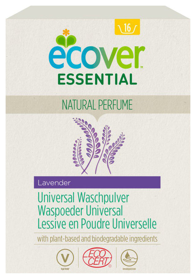 Essential Universal Waschpulver Lavendel, 1,2 kg