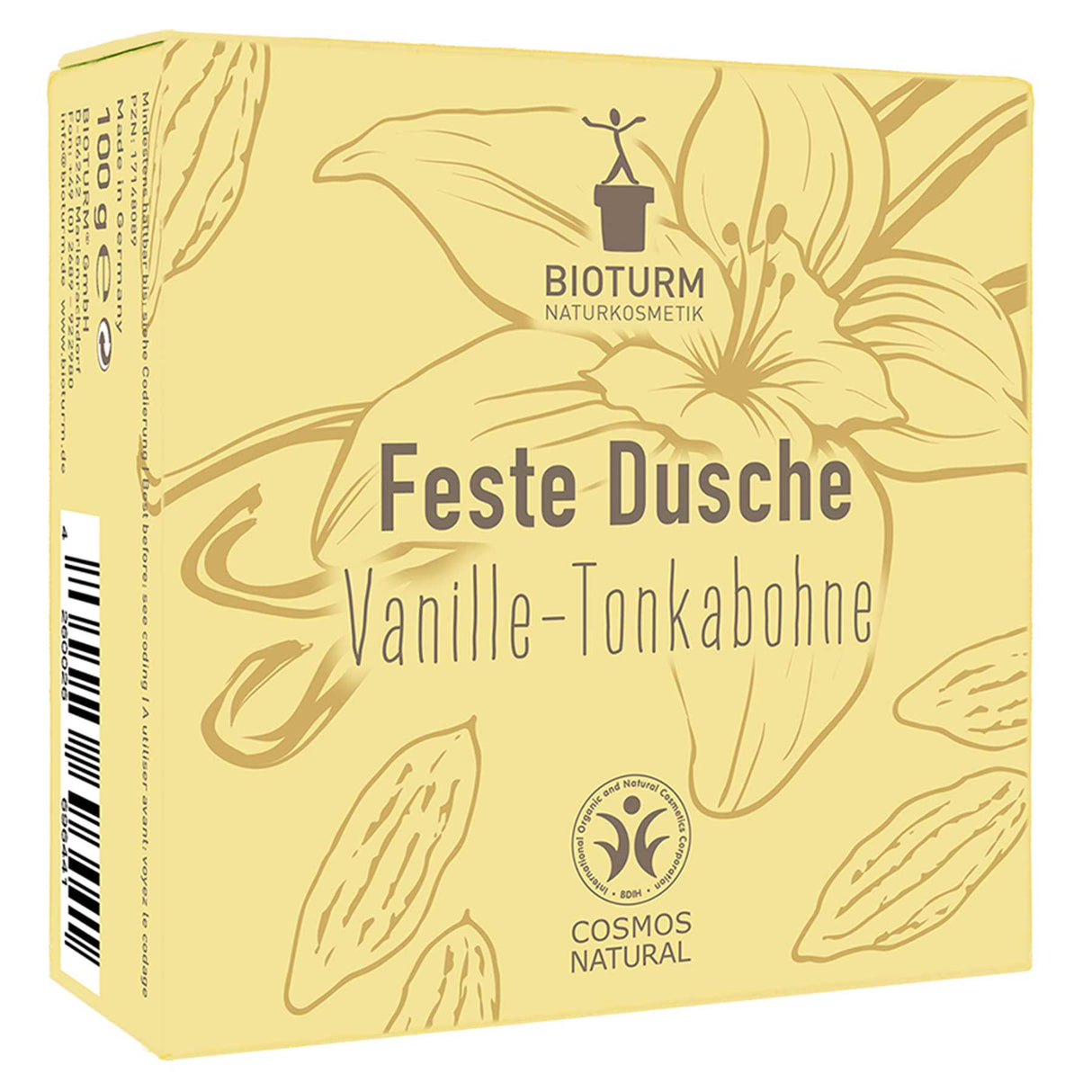 Feste Dusche Vanille-Tonkabohne, 100 g - YOGISHOP