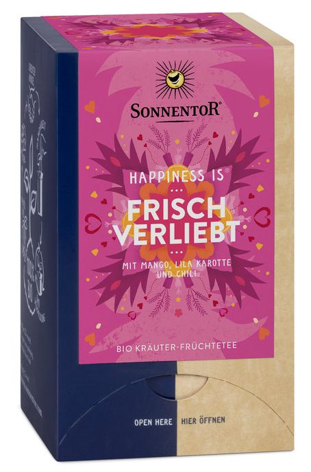 Bio Teemischung "Happiness is Frisch verliebt", 36 g - AYURDEVA