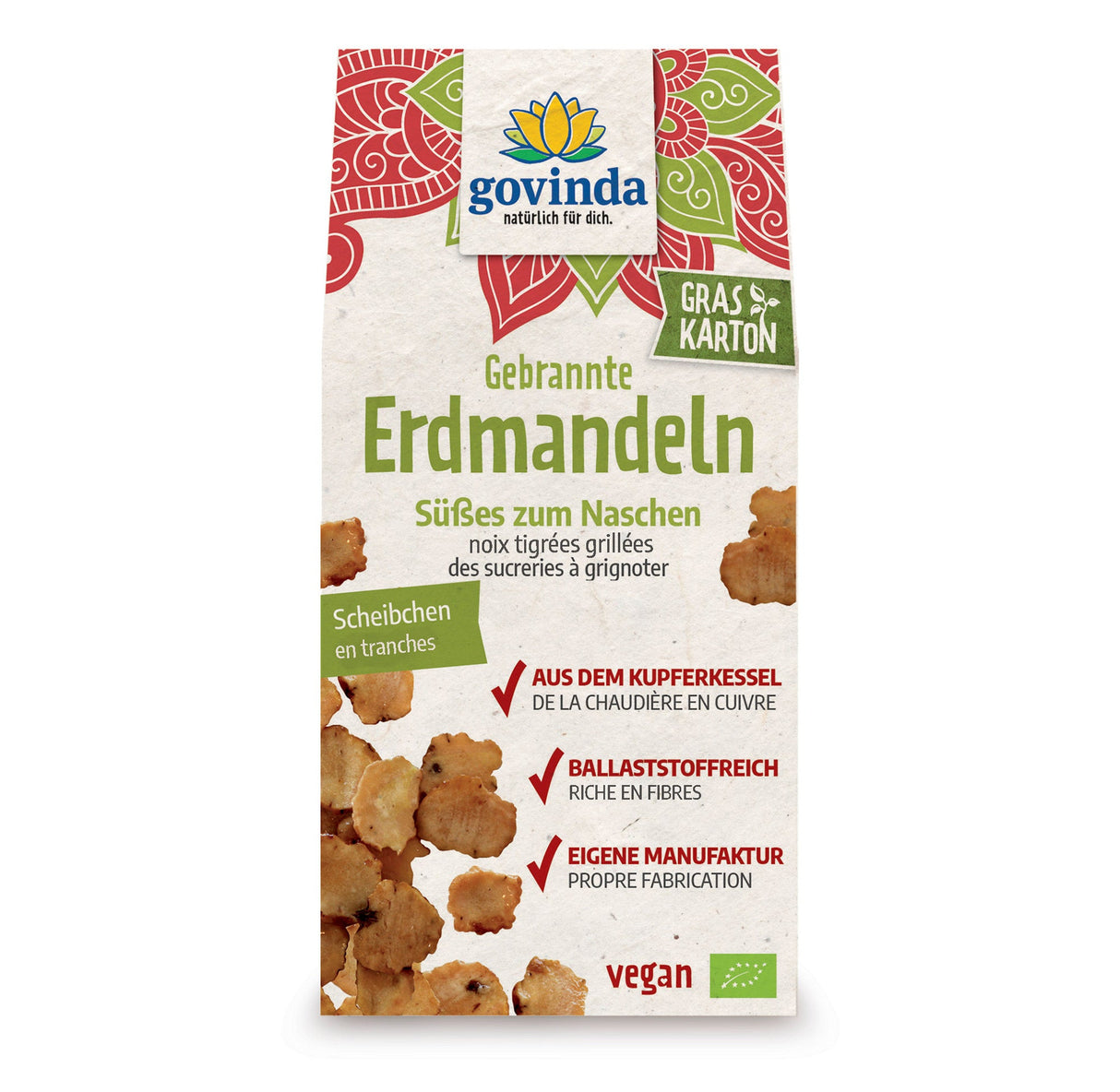 Bio gebrannte Erdmandeln, 100 g - AYURDEVA