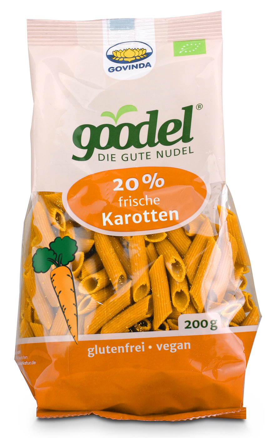 Bio Goodel – Die gute Nudel „Rote Linse-Karotte“, 200 g - AYURDEVA