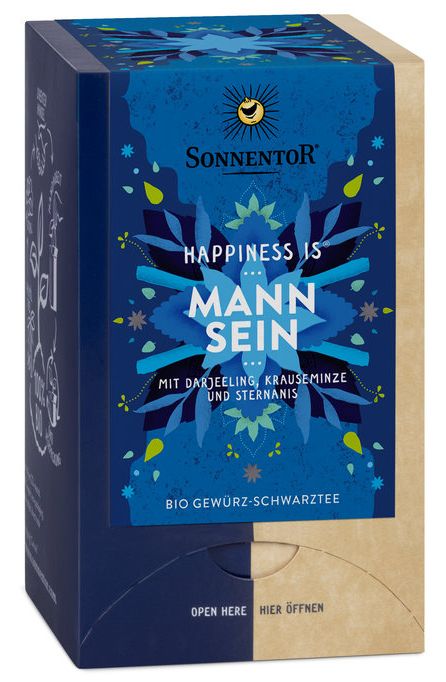 Bio Teemischung "Happiness is Mann sein", 27 g - AYURDEVA