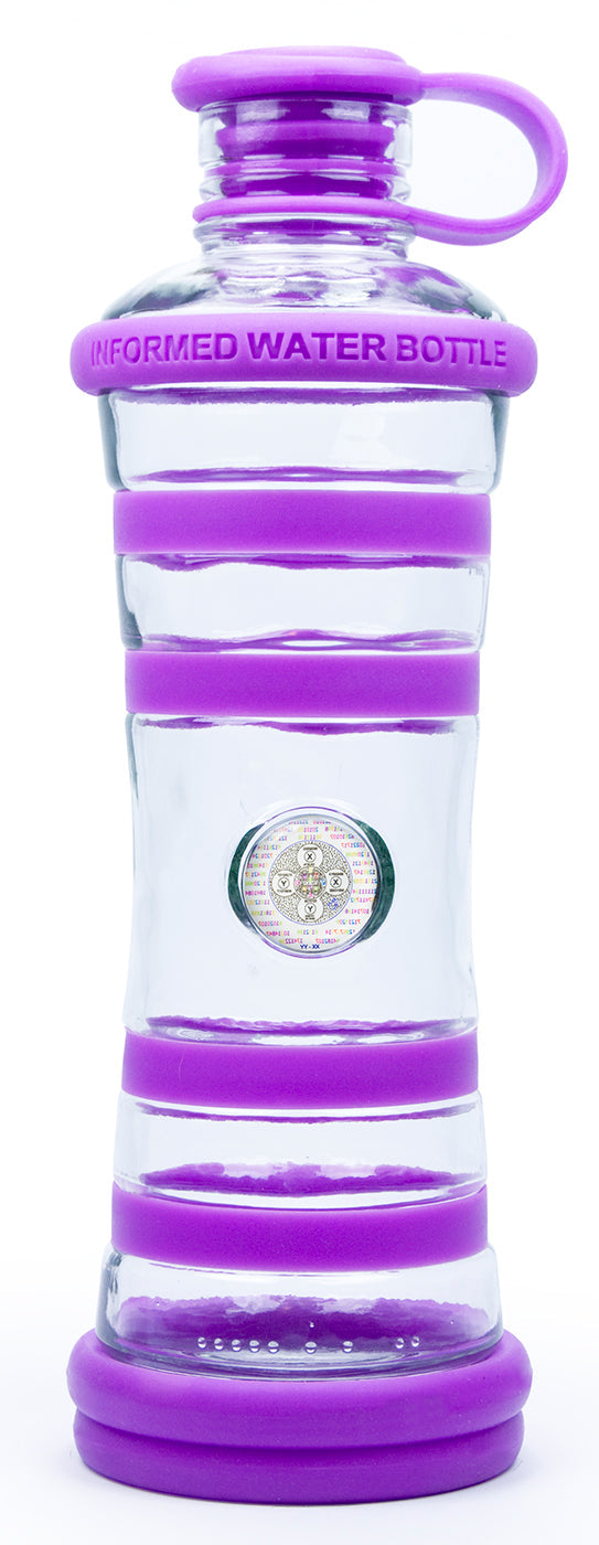 i9 Yogaflasche - violett