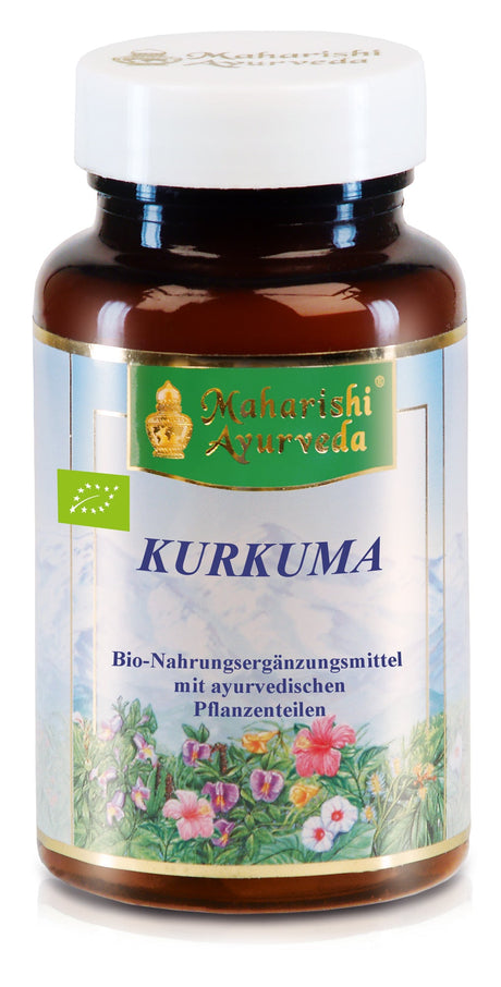 Bio Kurkuma-(Gelbwurz-) Kapseln, 60 Kapseln / 36 g - AYURDEVA