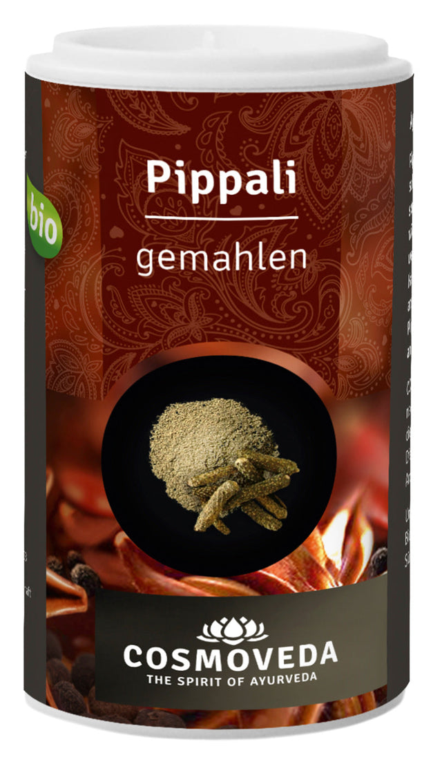 Bio Pippali (langer Pfeffer), gemahlen, 35 g