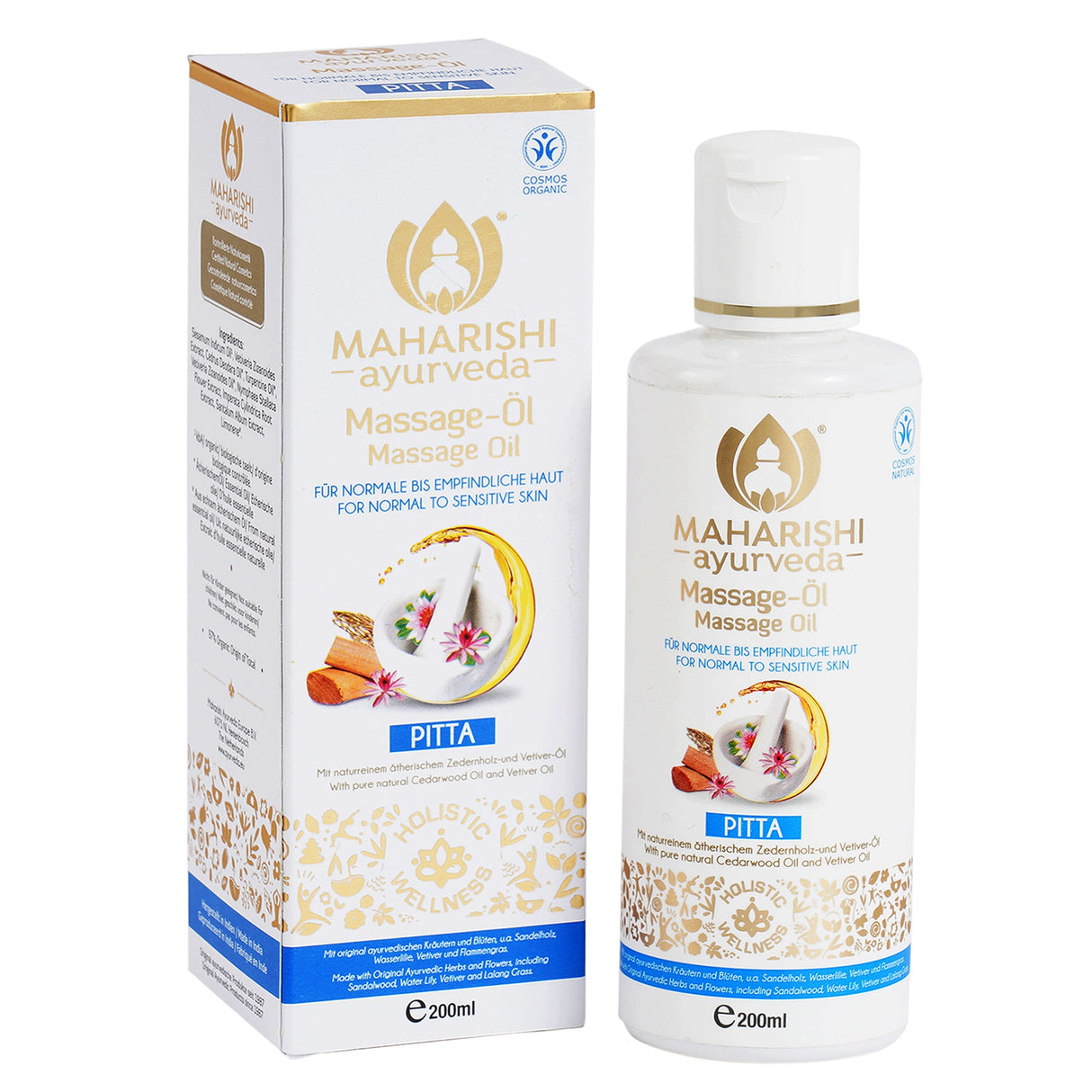 Pitta Massage Öl, 200 ml