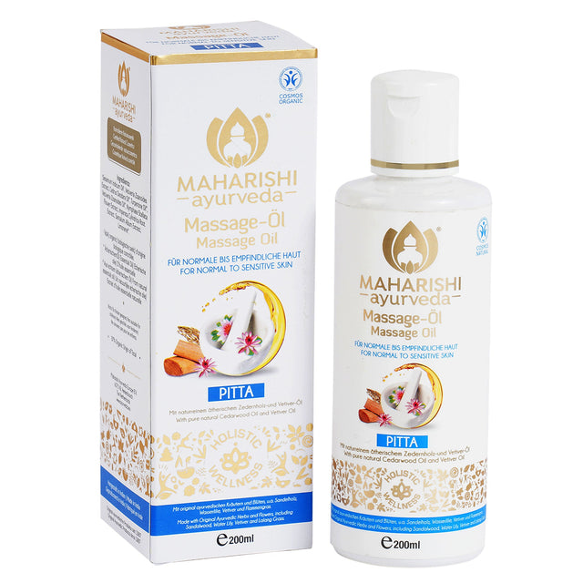 Pitta Massage Öl, 200 ml - YOGISHOP