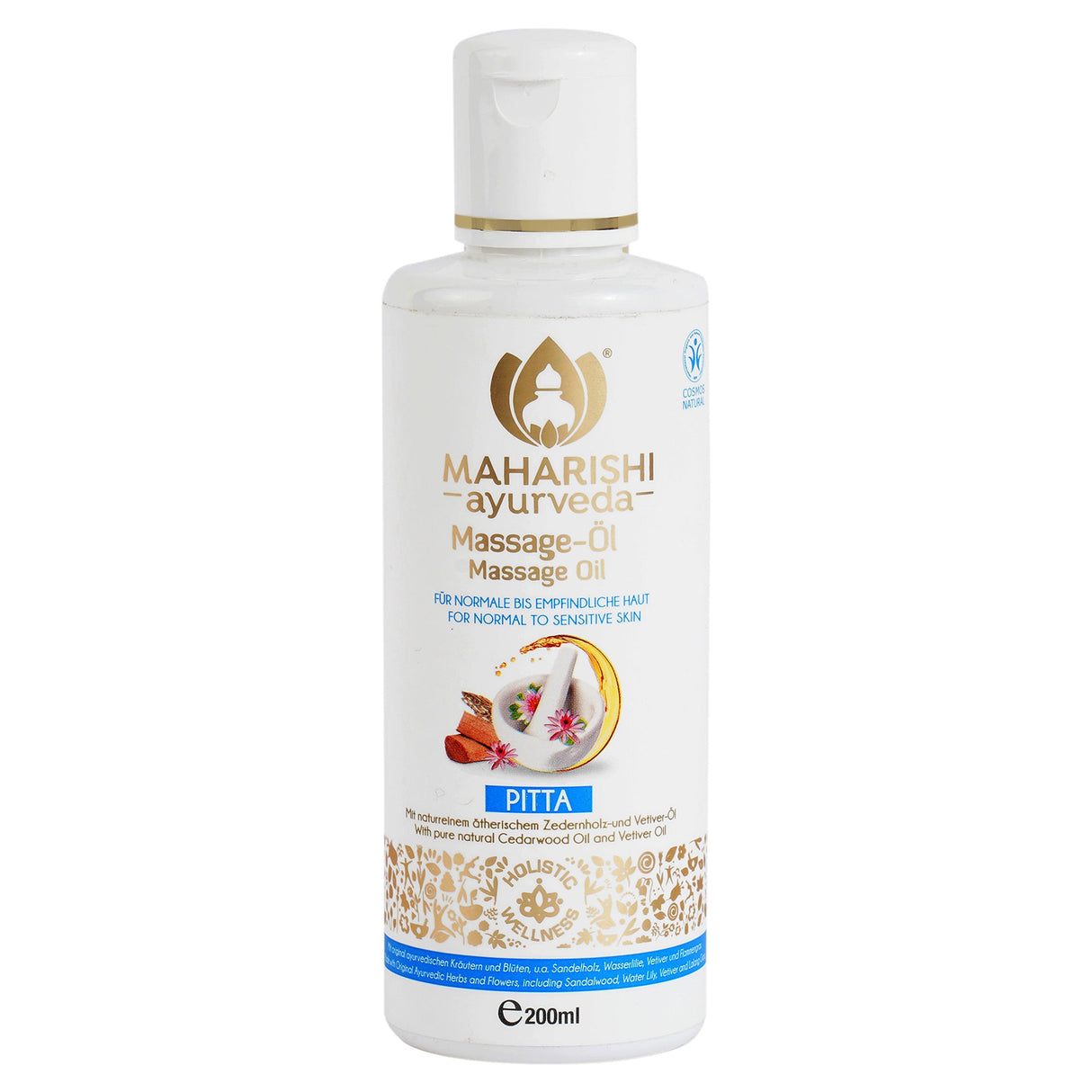 Pitta Massage Öl, 200 ml - YOGISHOP