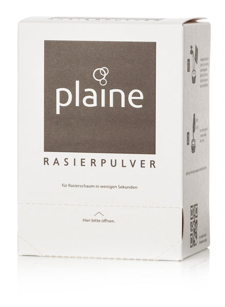 Plaine Rasierpulver Nachkaufpackung, 30 Sachets - AYURDEVA