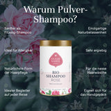 Bio Shampoo Powder - Rose-Protein, 100 g