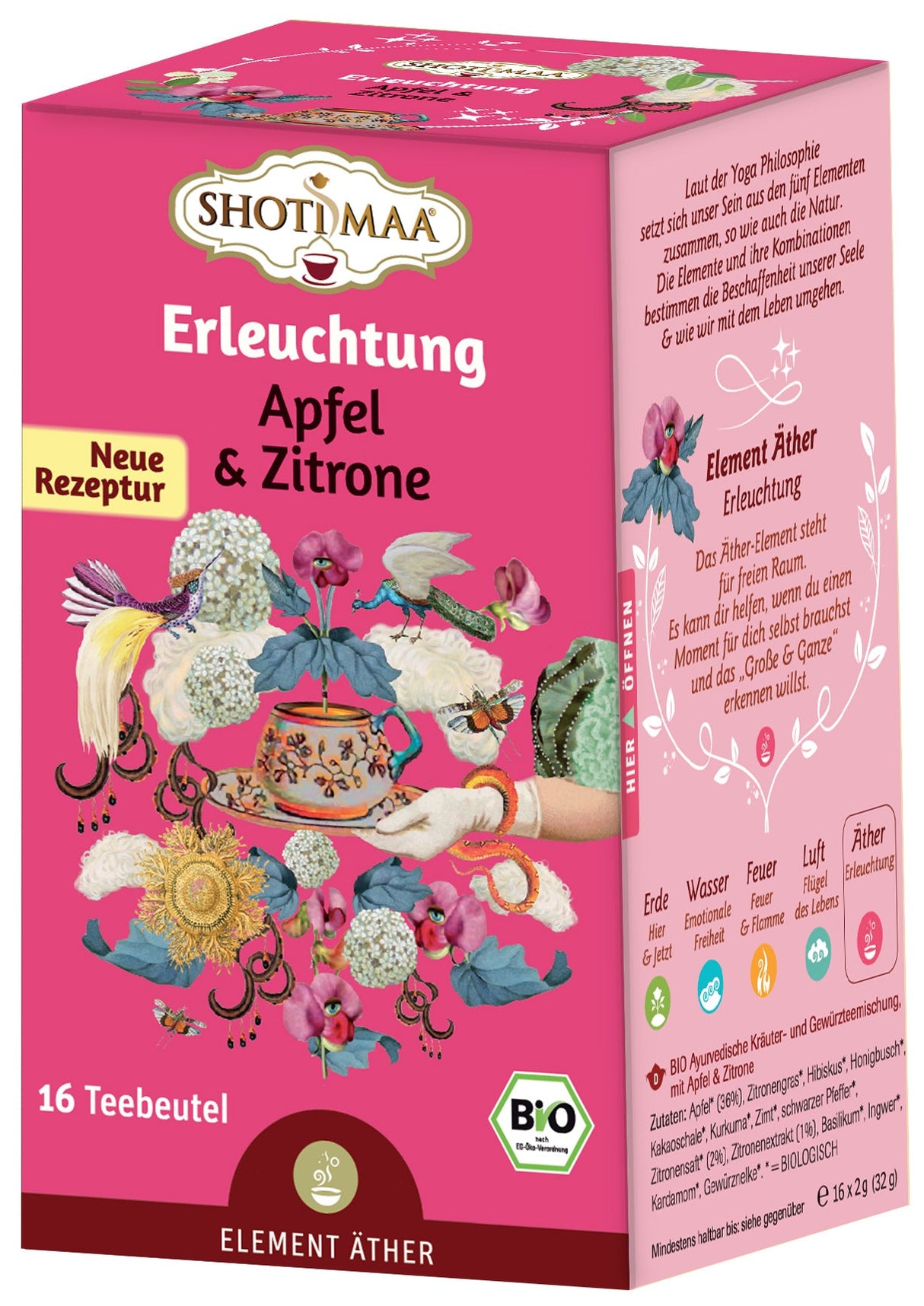 Bio Erleuchtung Teemischung, 32 g - YOGISHOP