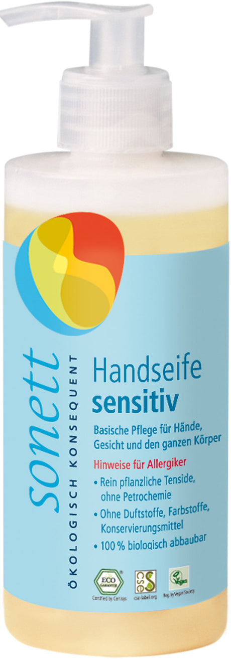 Handseife sensitiv, Spender, 300 ml